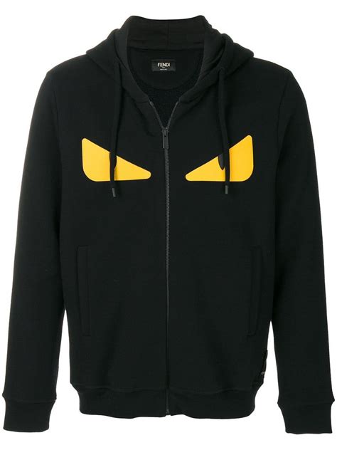 fendi hoodie mens zipper|fendi bathing suit men.